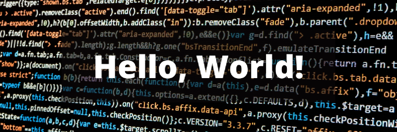 Featured image of post Hello World